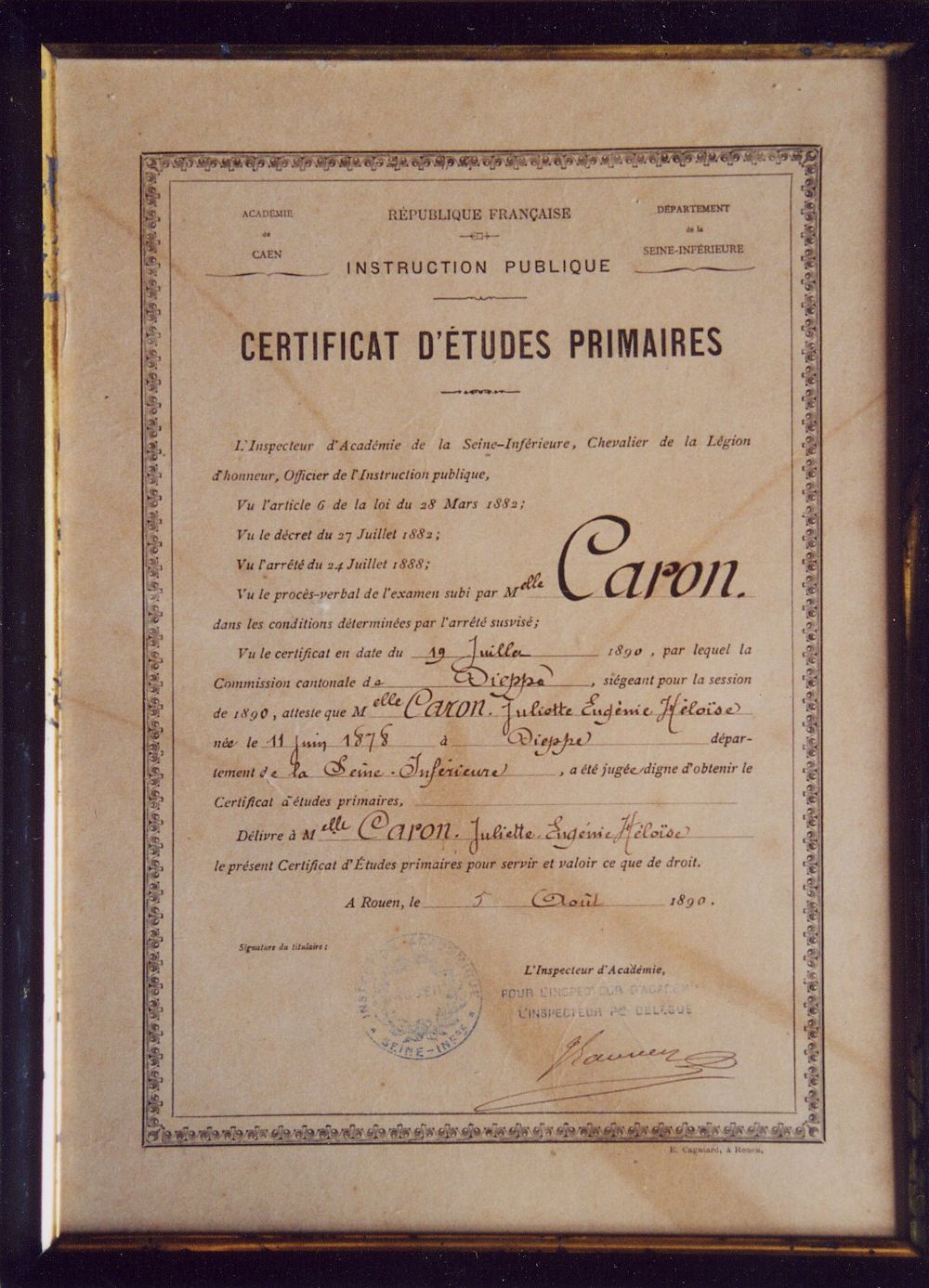 le Certificat d'études primaires le Certificat d'études primaires